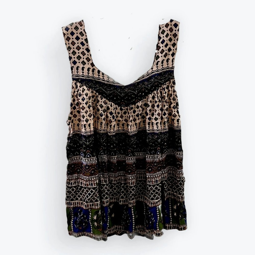Gypsy Rose Sleeveless Blouse